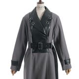 チェーン付異素材切替コート | axes femme | 詳細画像27 