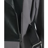 チェーン付異素材切替コート | axes femme | 詳細画像29 