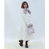 ファーティペ付ロングコート | axes femme | 詳細画像11