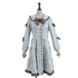 バイカラーワンピースコート | axes femme | 詳細画像15 