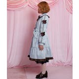 バイカラーワンピースコート | axes femme | 詳細画像2 