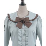 バイカラーワンピースコート | axes femme | 詳細画像20 