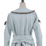 バイカラーワンピースコート | axes femme | 詳細画像21 