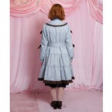 バイカラーワンピースコート | axes femme | 詳細画像3 