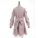 バイカラーワンピースコート | axes femme | 詳細画像8 