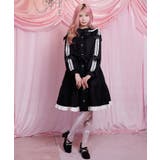 黒 | バイカラーワンピースコート | axes femme