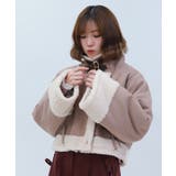 フェイクスエード×ボアコート | axes femme | 詳細画像15