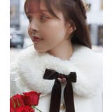 ローズリボン付フリルＣＯ | axes femme | 詳細画像7 