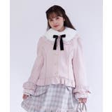 ピンク | ローズリボン付フリルＣＯ | axes femme