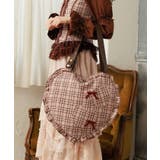 ピンク | チェックハートバッグ | axes femme