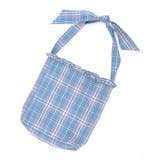 ブルー | チェックトートバッグ | axes femme