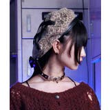 茶 | ペンタグラムシャギーベレー帽 | axes femme