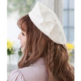 リボンパーツデニムベレー帽 | axes femme | 詳細画像2