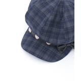 パーツ×リボン付キャスケット | axes femme | 詳細画像14 