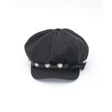 パーツ×リボン付キャスケット | axes femme | 詳細画像18 