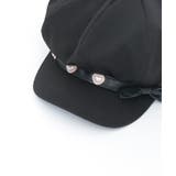 パーツ×リボン付キャスケット | axes femme | 詳細画像21 