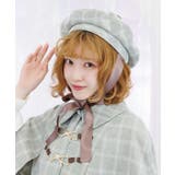 リボン×パール装飾ベレー | axes femme | 詳細画像2 