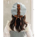 ミント | 編上リボンチェックベレー | axes femme