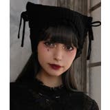 ネコ耳風レースニット帽 | axes femme | 詳細画像2