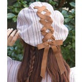 ピンク | ストライプ×リボンベレー | axes femme