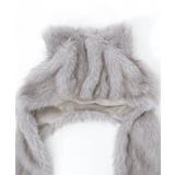 ネコミミファーフードマフラー | axes femme | 詳細画像10