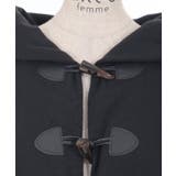 サイドラインチェックポンチョ | axes femme | 詳細画像14