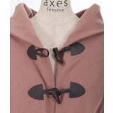 サイドラインチェックポンチョ | axes femme | 詳細画像22