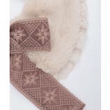 レースリボンファーティペット | axes femme | 詳細画像16 