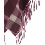 サイドラインチェックポンチョ | axes femme | 詳細画像16 