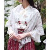 生成り | 苺柄マルチＷＡＹストール | axes femme