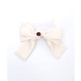 巻き薔薇リボンヘアクリップ | axes femme | 詳細画像2