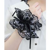黒 | ルミナスムーンレースシュシュ | axes femme