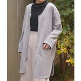 カットスエードコーディガン | axes femme | 詳細画像7 