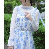 紫陽花プリントシアーインナー | axes femme | 詳細画像1 