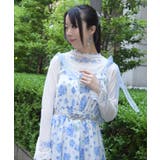 紫陽花プリントシアーインナー | axes femme | 詳細画像11 
