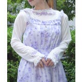 紫陽花プリントシアーインナー | axes femme | 詳細画像8 