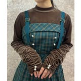 モカ | ギャザーシアーベロアインナー | axes femme