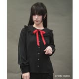 黒 | 『グルーミー』レースブラウス | axes femme