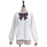 ナイトメアチェックリボンブラウス | axes femme | 詳細画像8 