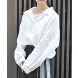 白 | ラメシアーシャツ | axes femme