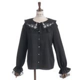 スノー・ローズ刺繍ブラウス | axes femme | 詳細画像11