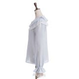 スノー・ローズ刺繍ブラウス | axes femme | 詳細画像18