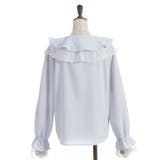 スノー・ローズ刺繍ブラウス | axes femme | 詳細画像19