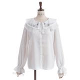 スノー・ローズ刺繍ブラウス | axes femme | 詳細画像24