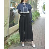 黒 | バックレースアップレースパンツ | axes femme