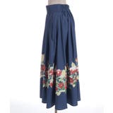 椿柄スカート | axes femme | 詳細画像10 