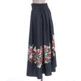 椿柄スカート | axes femme | 詳細画像16 