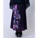 花火柄タックスカート | axes femme | 詳細画像8