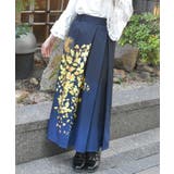 紅葉柄スカート | axes femme | 詳細画像2