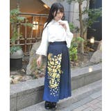 紅葉柄スカート | axes femme | 詳細画像3